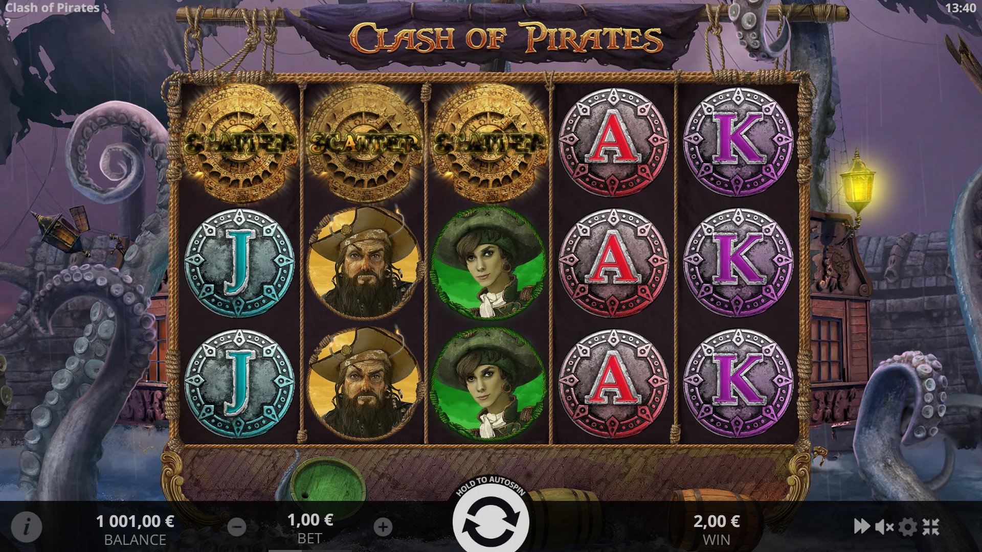 Clash of Pirates, análise de bônus, recursos, aumentar vitórias